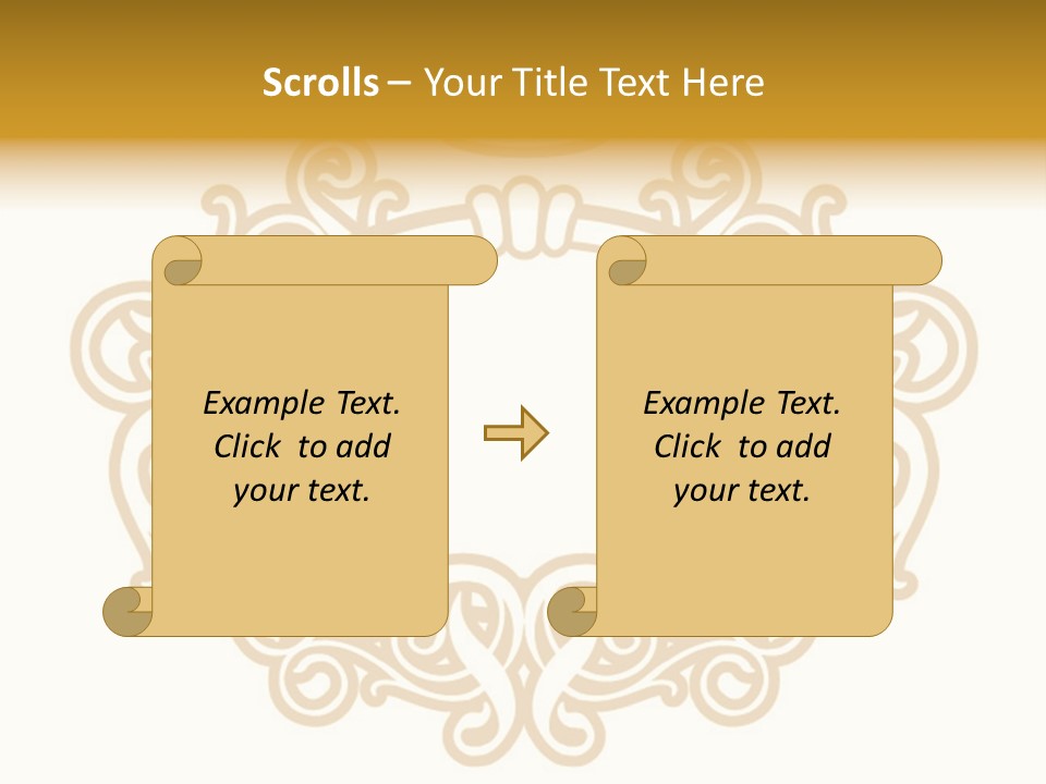 Vector Decor Fashion PowerPoint Template