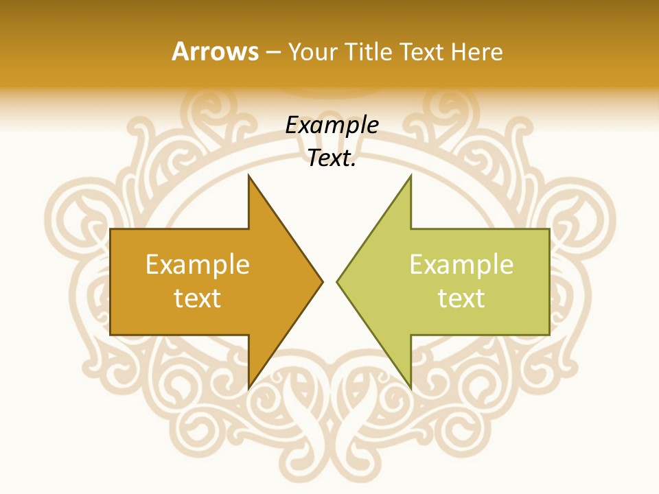 Vector Decor Fashion PowerPoint Template