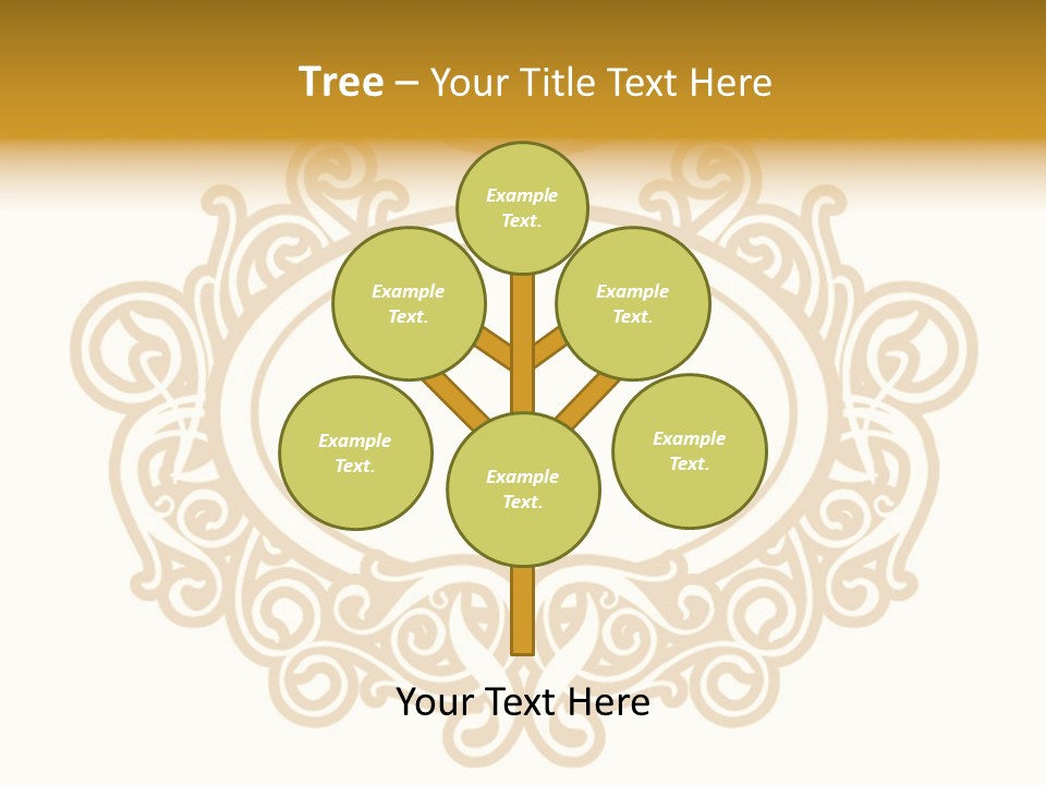 Vector Decor Fashion PowerPoint Template