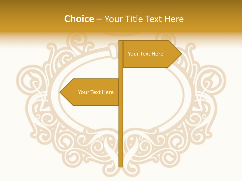 Vector Decor Fashion PowerPoint Template