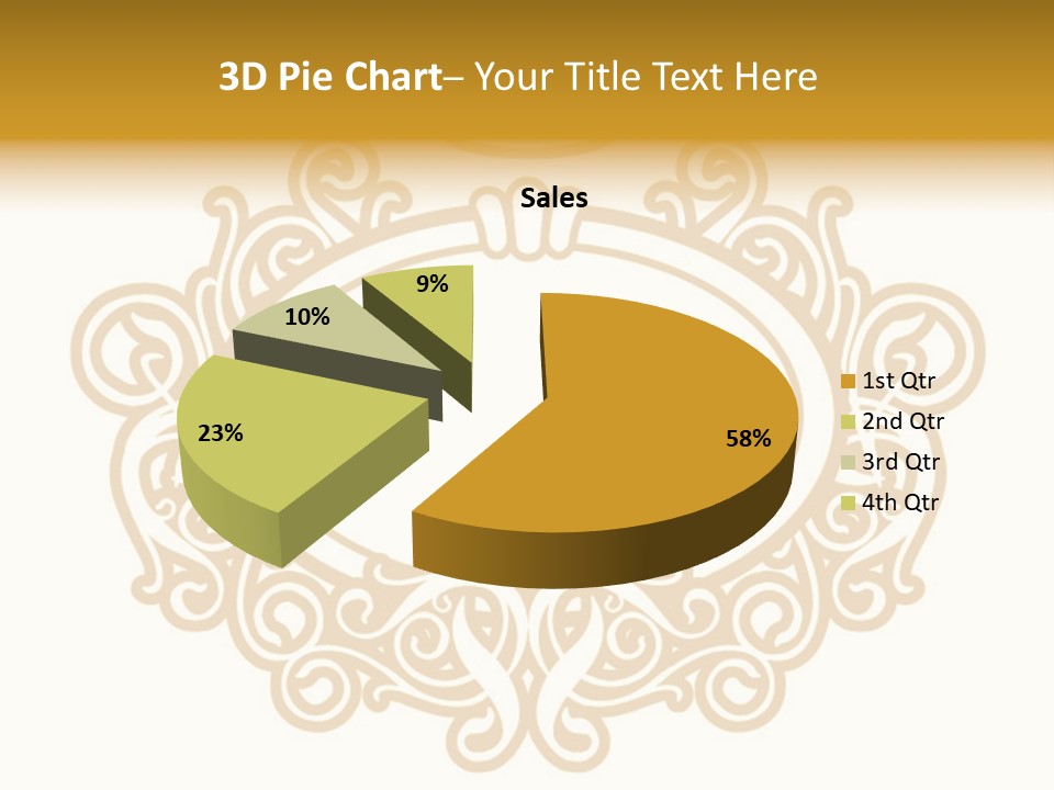 Vector Decor Fashion PowerPoint Template