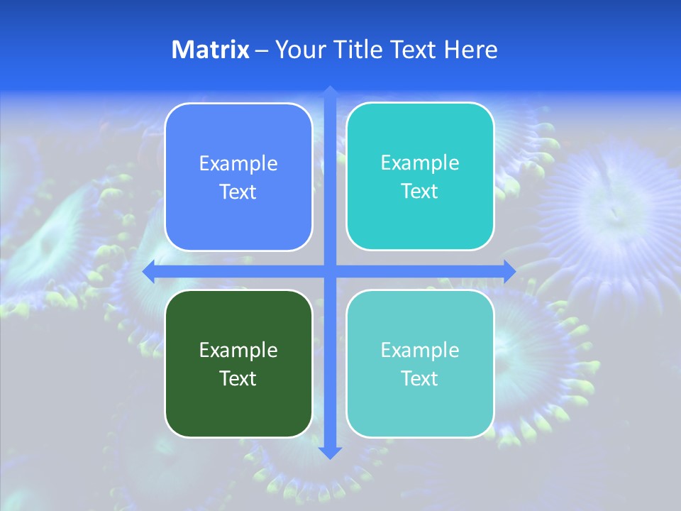 Efflorescent Conservation Bubble PowerPoint Template