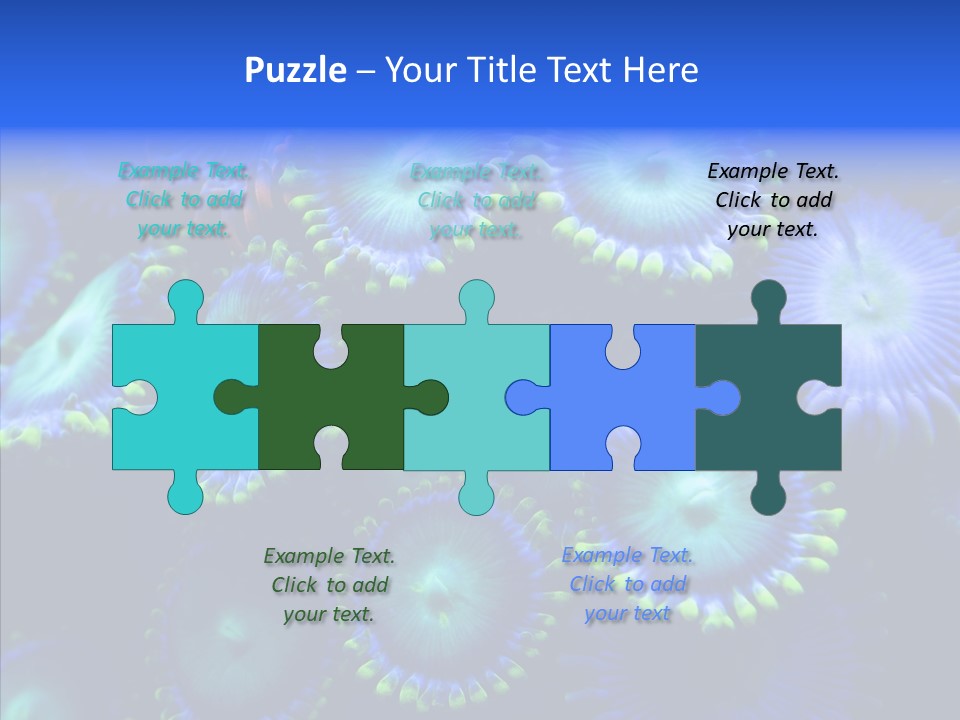 Efflorescent Conservation Bubble PowerPoint Template