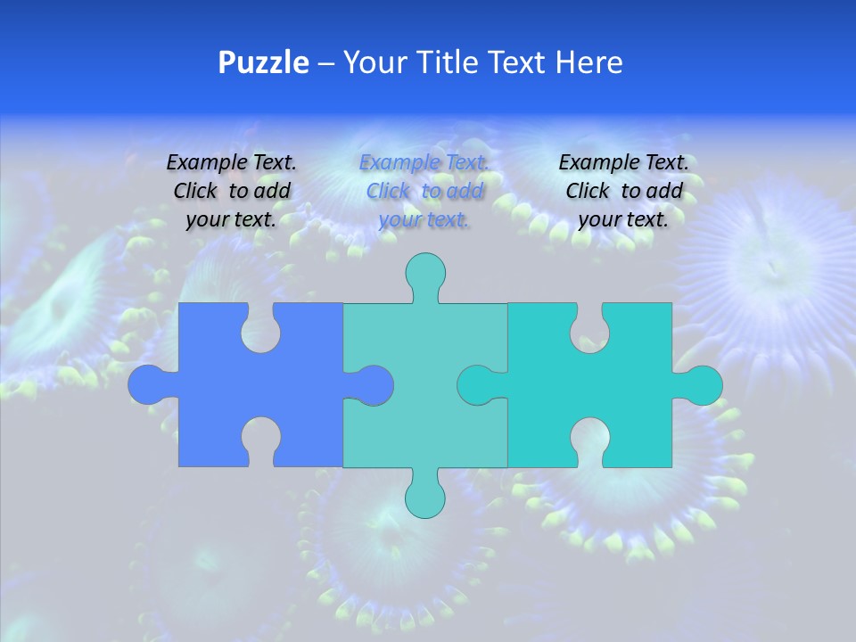 Efflorescent Conservation Bubble PowerPoint Template