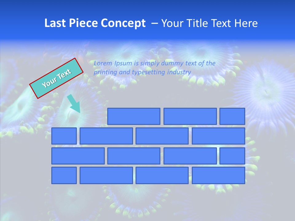 Efflorescent Conservation Bubble PowerPoint Template