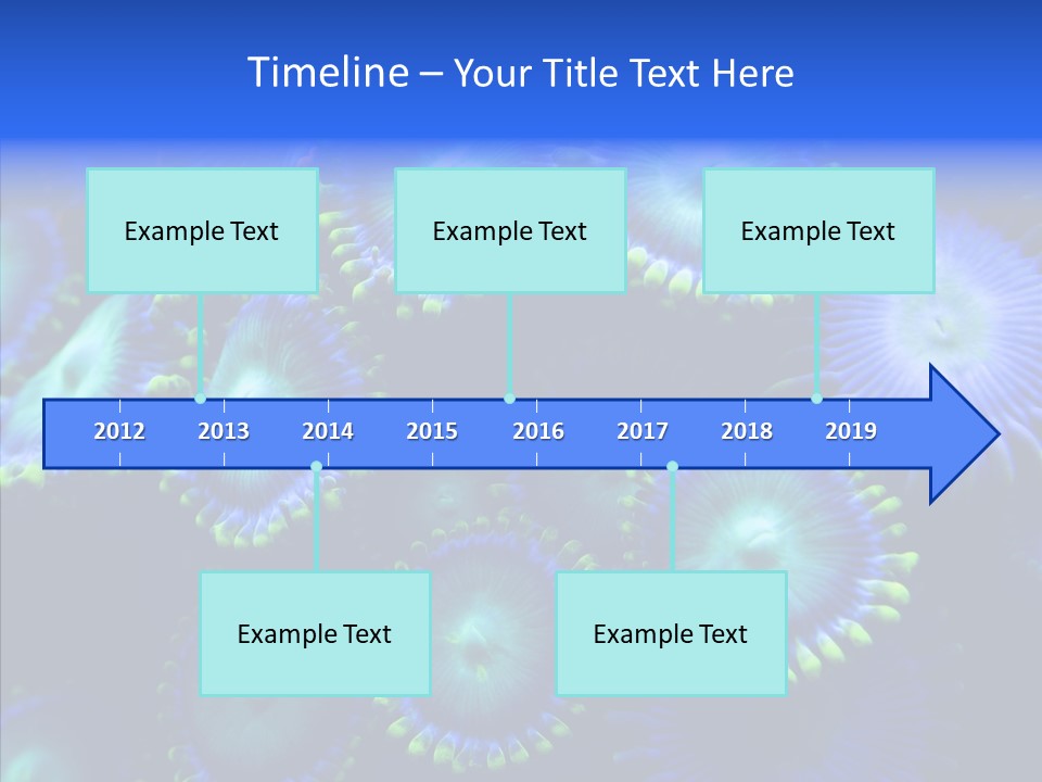 Efflorescent Conservation Bubble PowerPoint Template