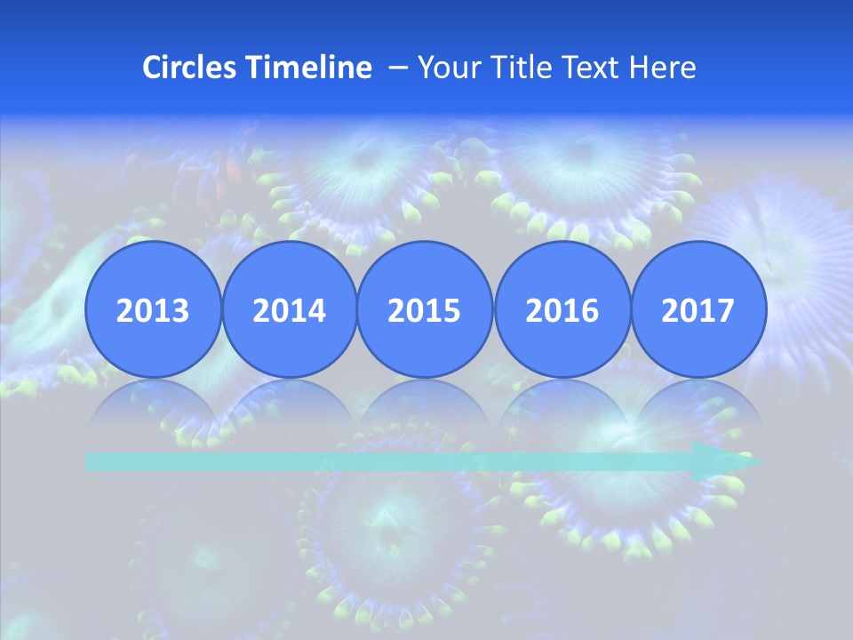 Efflorescent Conservation Bubble PowerPoint Template
