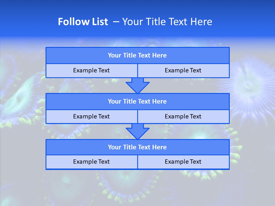 Efflorescent Conservation Bubble PowerPoint Template