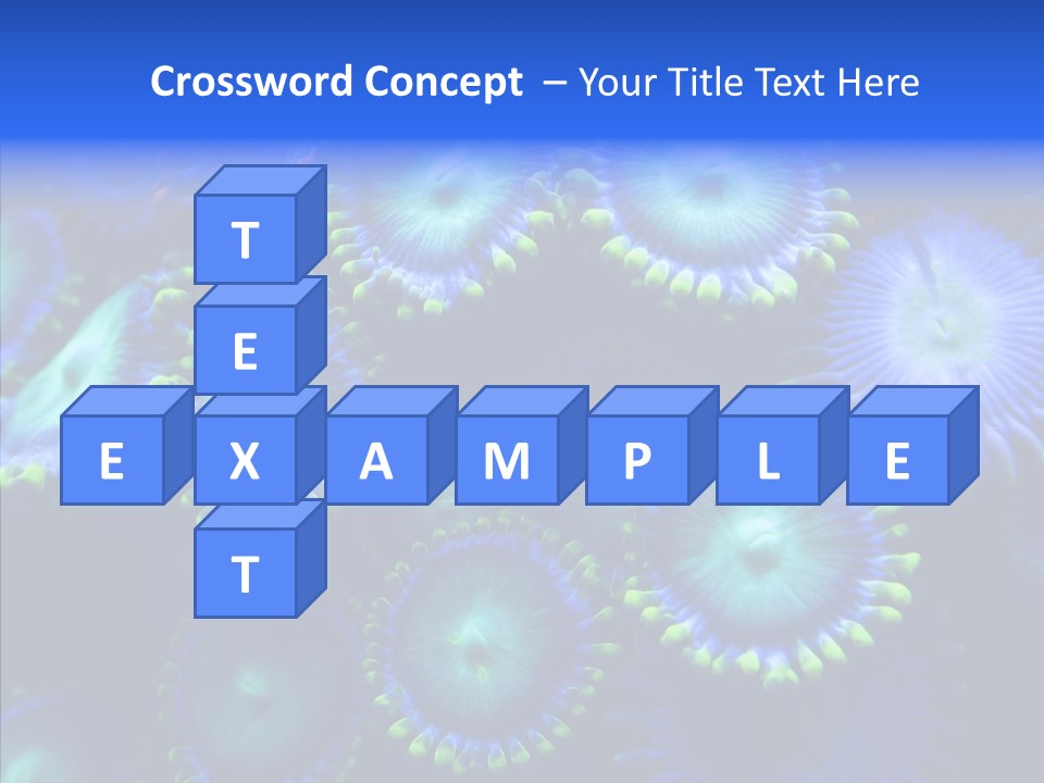 Efflorescent Conservation Bubble PowerPoint Template