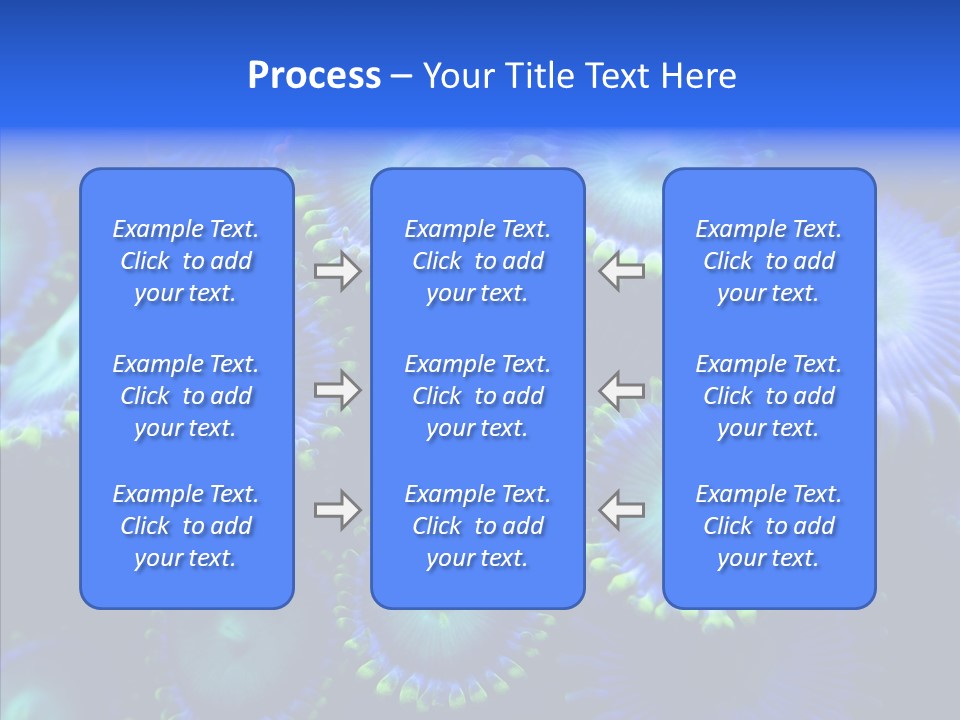 Efflorescent Conservation Bubble PowerPoint Template