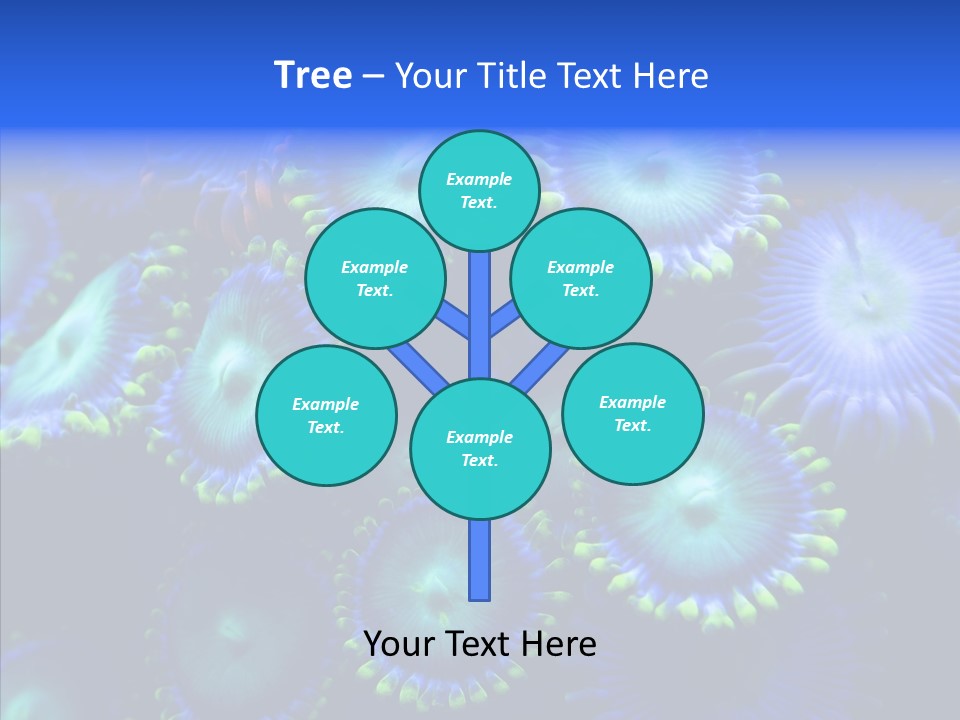 Efflorescent Conservation Bubble PowerPoint Template