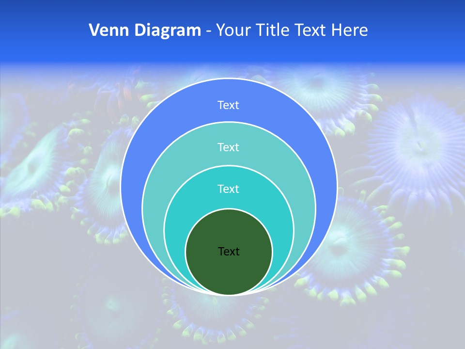 Efflorescent Conservation Bubble PowerPoint Template