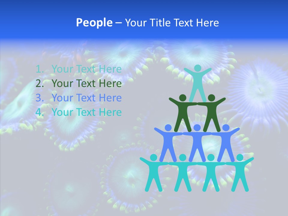 Efflorescent Conservation Bubble PowerPoint Template