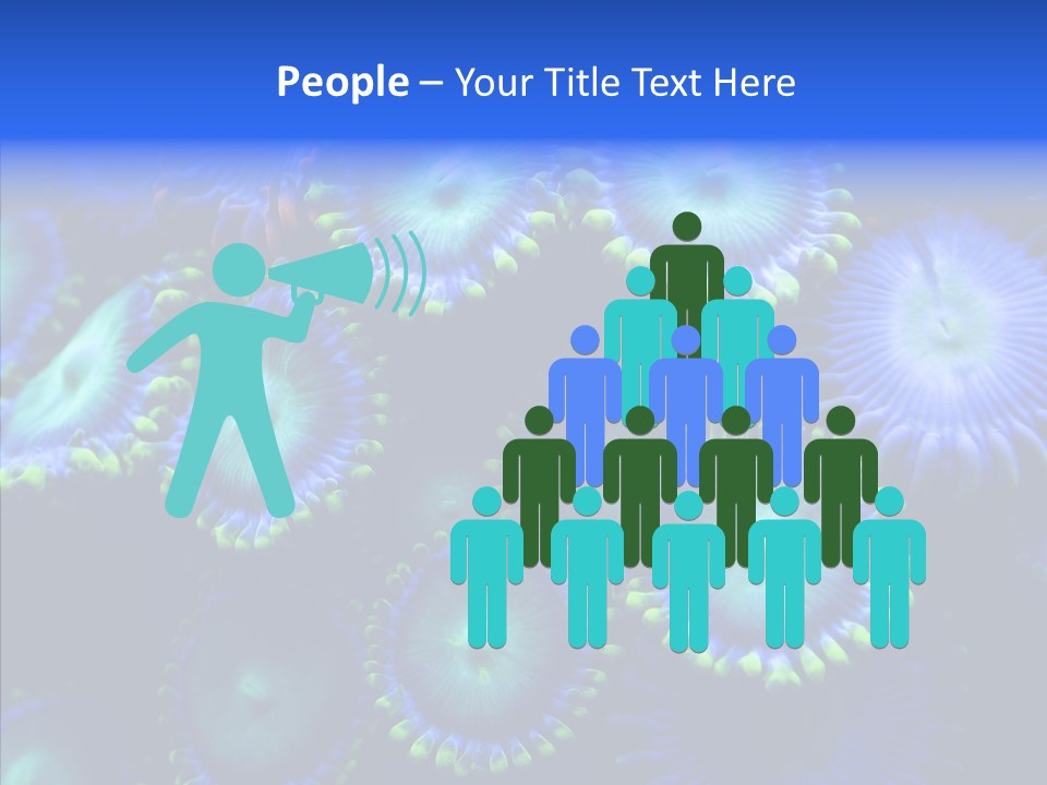 Efflorescent Conservation Bubble PowerPoint Template