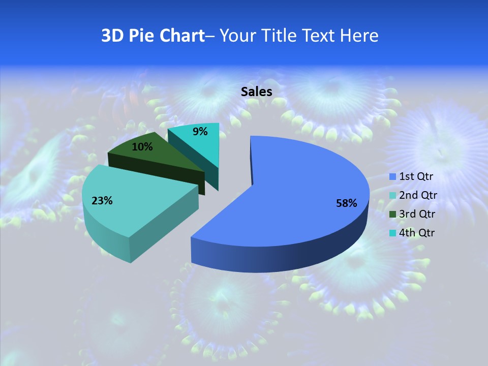 Efflorescent Conservation Bubble PowerPoint Template