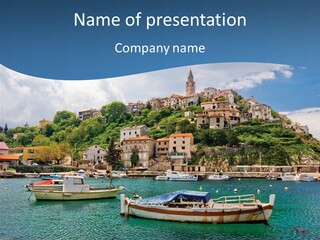 Traditional Rope Village PowerPoint Template