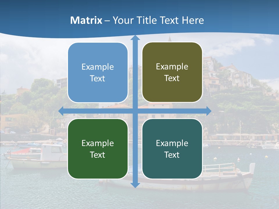 Traditional Rope Village PowerPoint Template