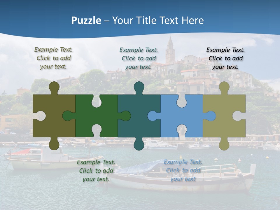 Traditional Rope Village PowerPoint Template