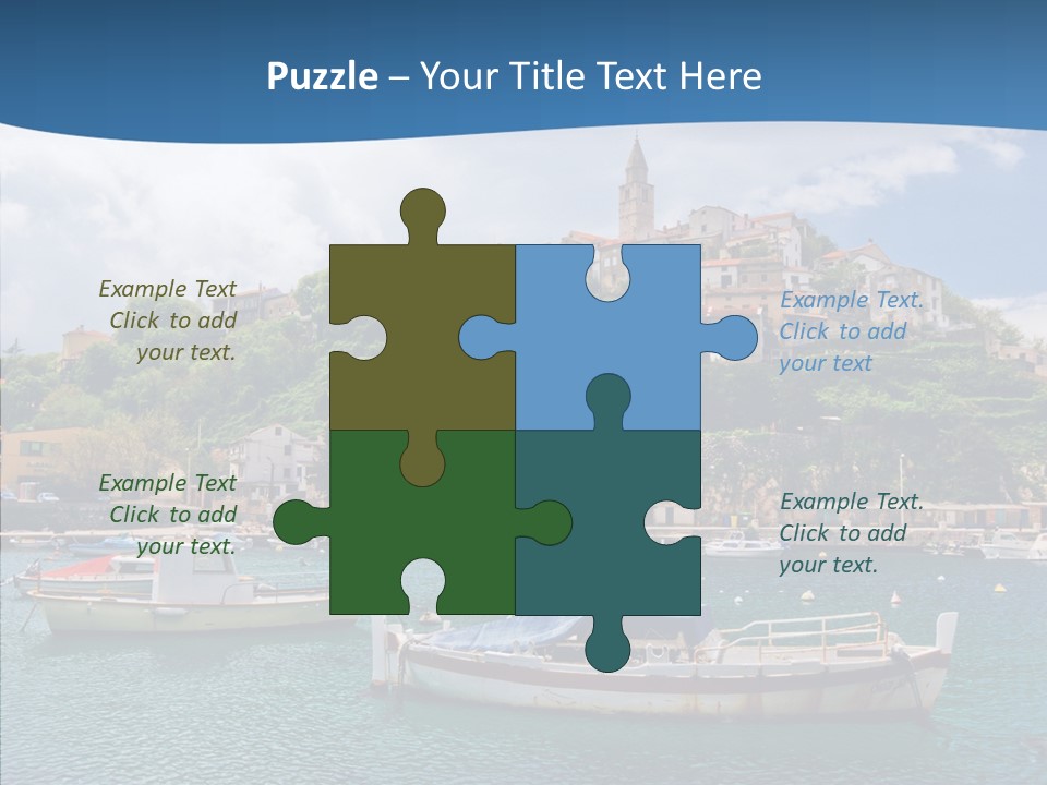 Traditional Rope Village PowerPoint Template