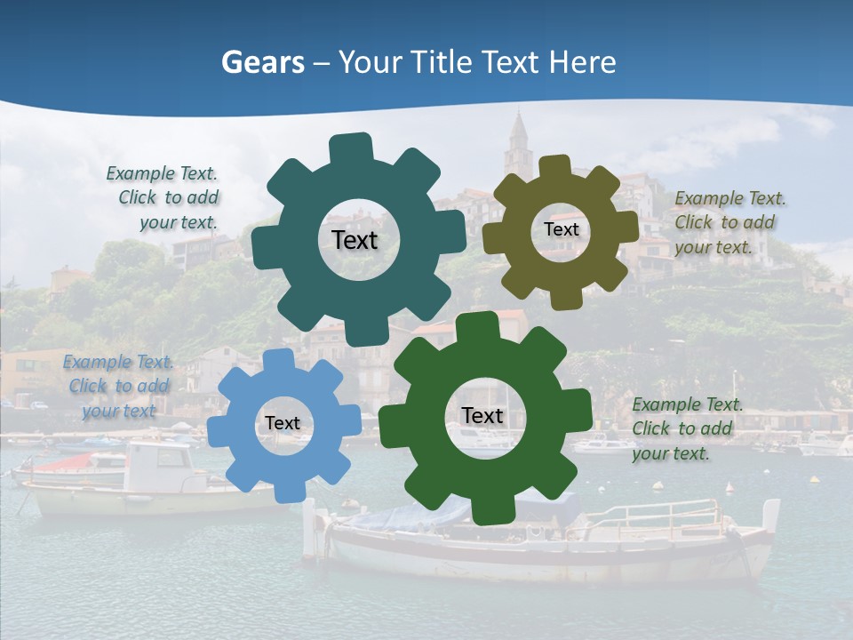 Traditional Rope Village PowerPoint Template