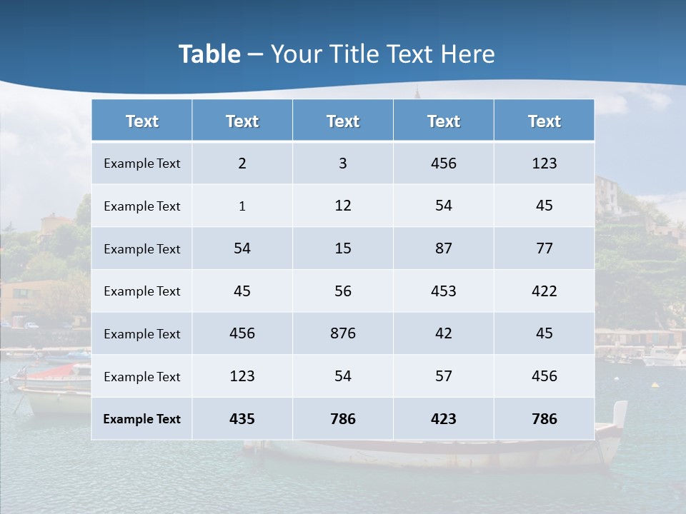 Traditional Rope Village PowerPoint Template