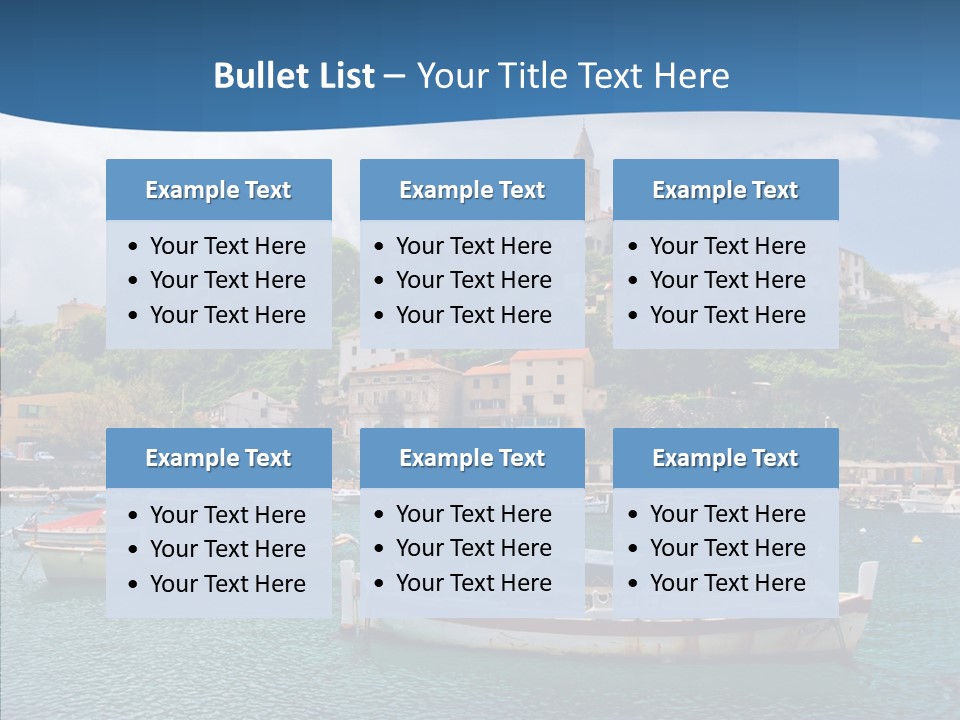 Traditional Rope Village PowerPoint Template