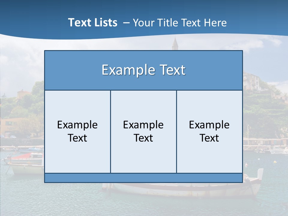 Traditional Rope Village PowerPoint Template