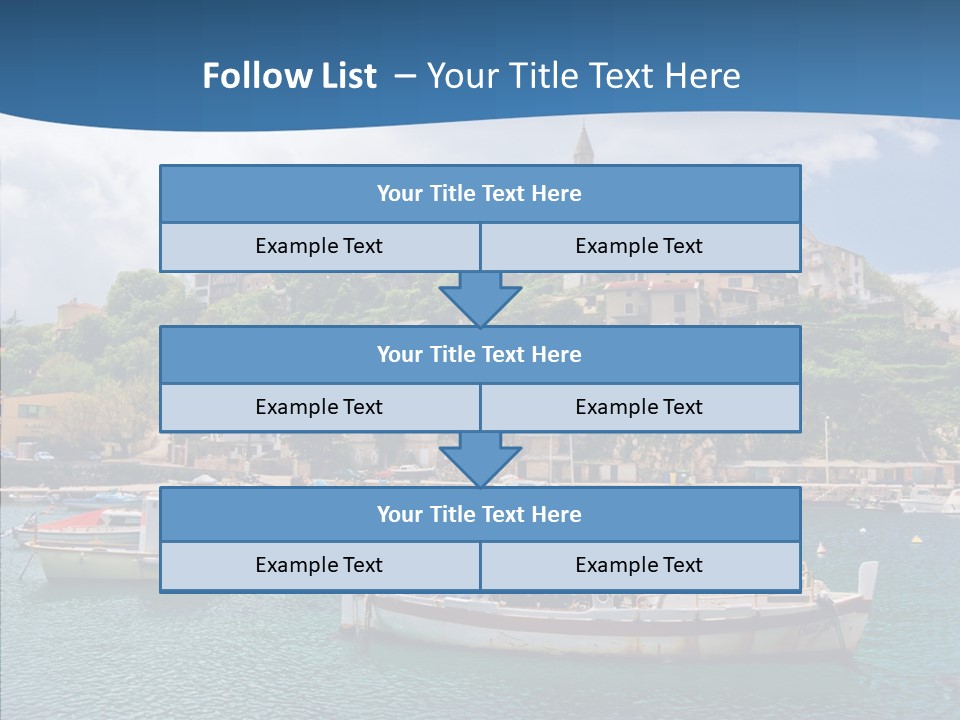 Traditional Rope Village PowerPoint Template