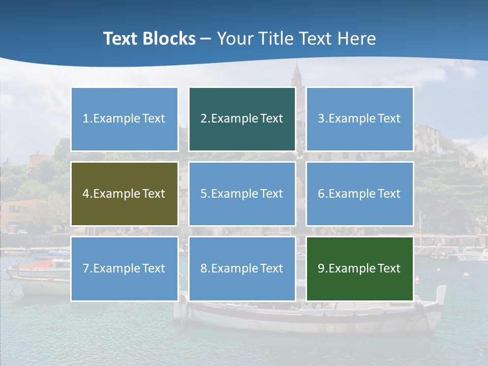 Traditional Rope Village PowerPoint Template