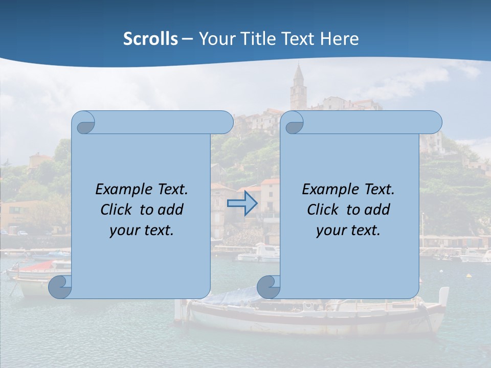 Traditional Rope Village PowerPoint Template