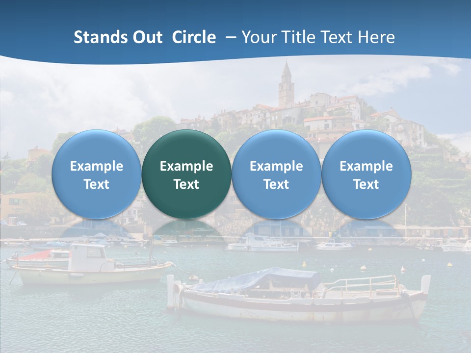 Traditional Rope Village PowerPoint Template