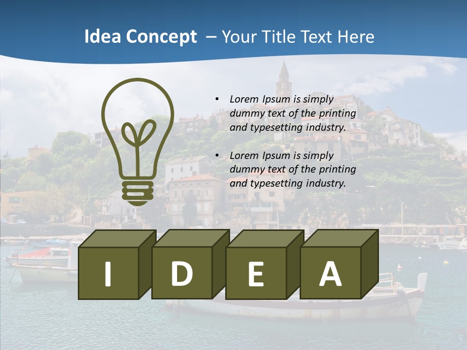 Traditional Rope Village PowerPoint Template