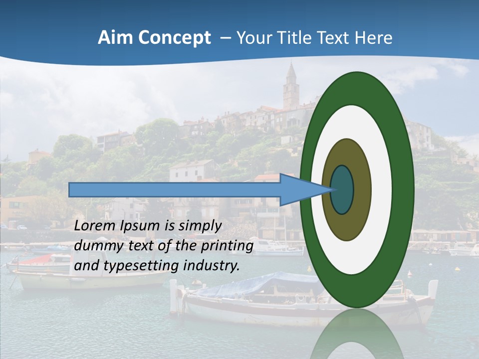 Traditional Rope Village PowerPoint Template