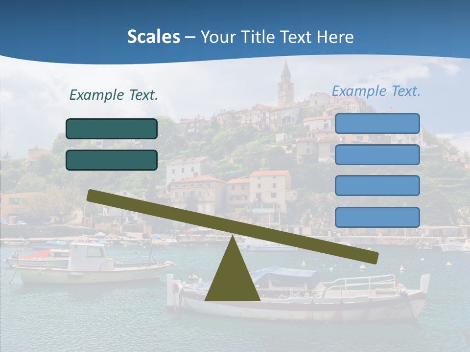 Traditional Rope Village PowerPoint Template