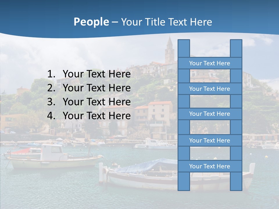 Traditional Rope Village PowerPoint Template