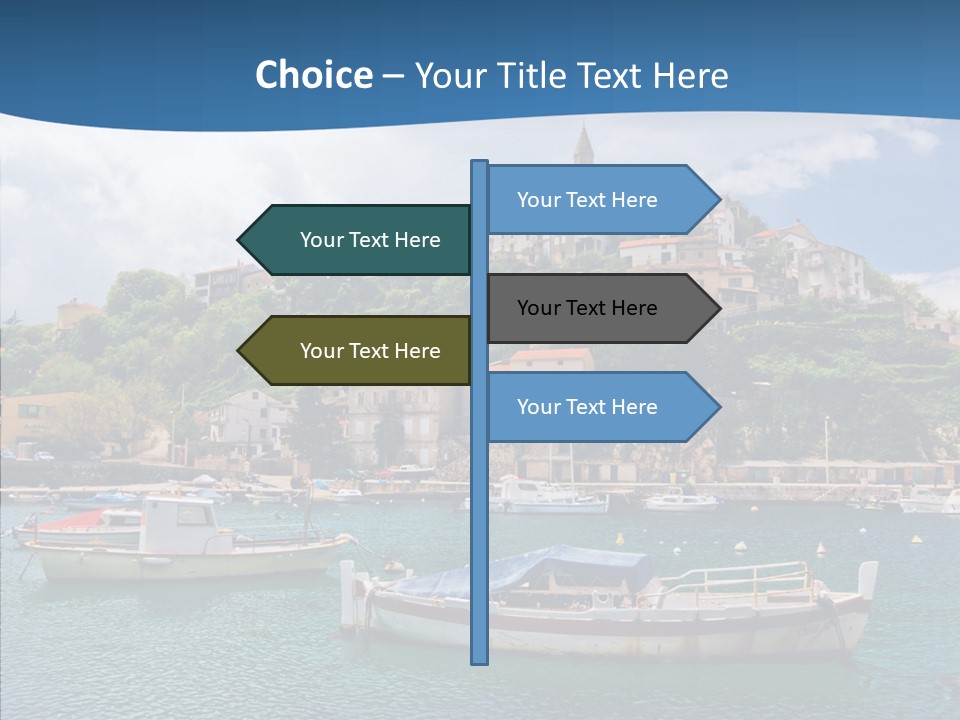 Traditional Rope Village PowerPoint Template
