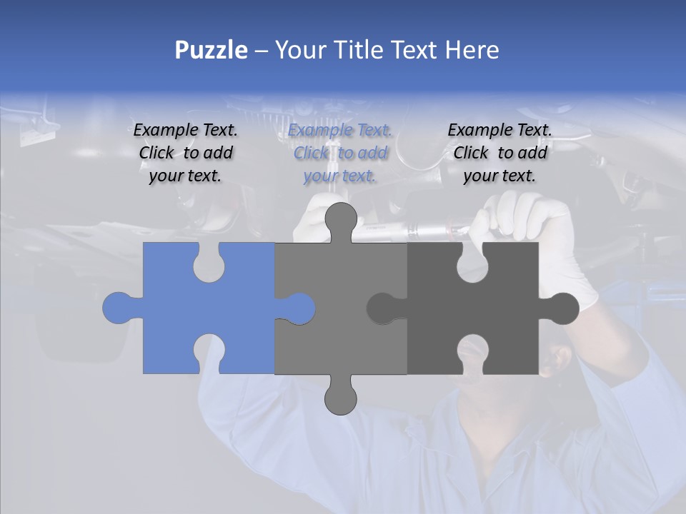 Wrench People Pipe PowerPoint Template