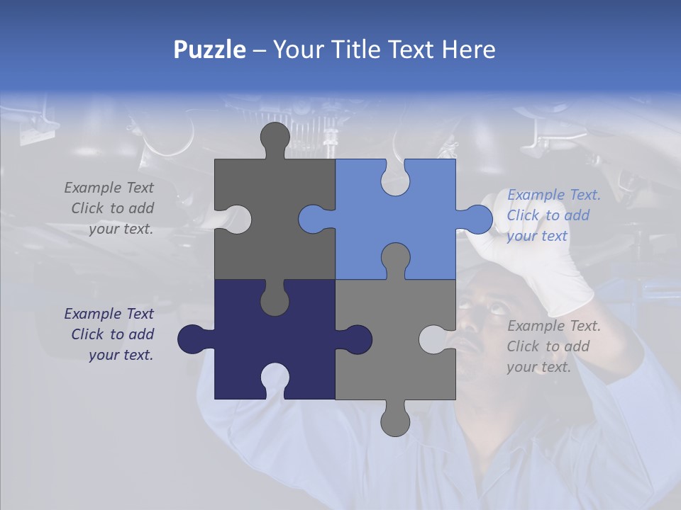 Wrench People Pipe PowerPoint Template