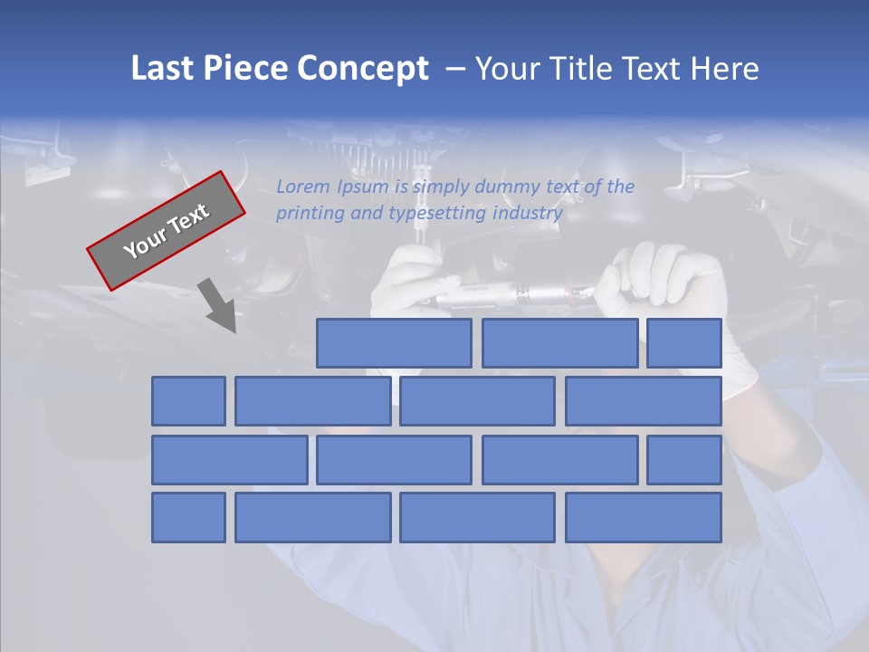 Wrench People Pipe PowerPoint Template