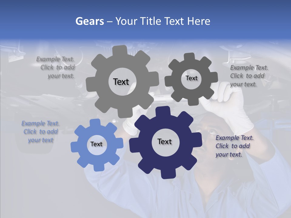 Wrench People Pipe PowerPoint Template