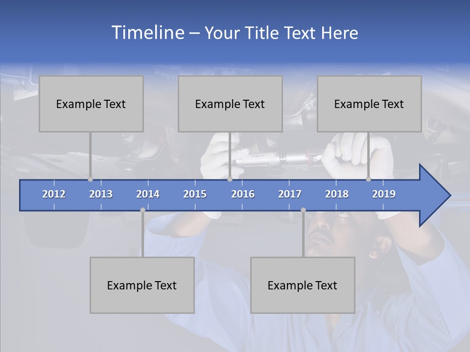 Wrench People Pipe PowerPoint Template