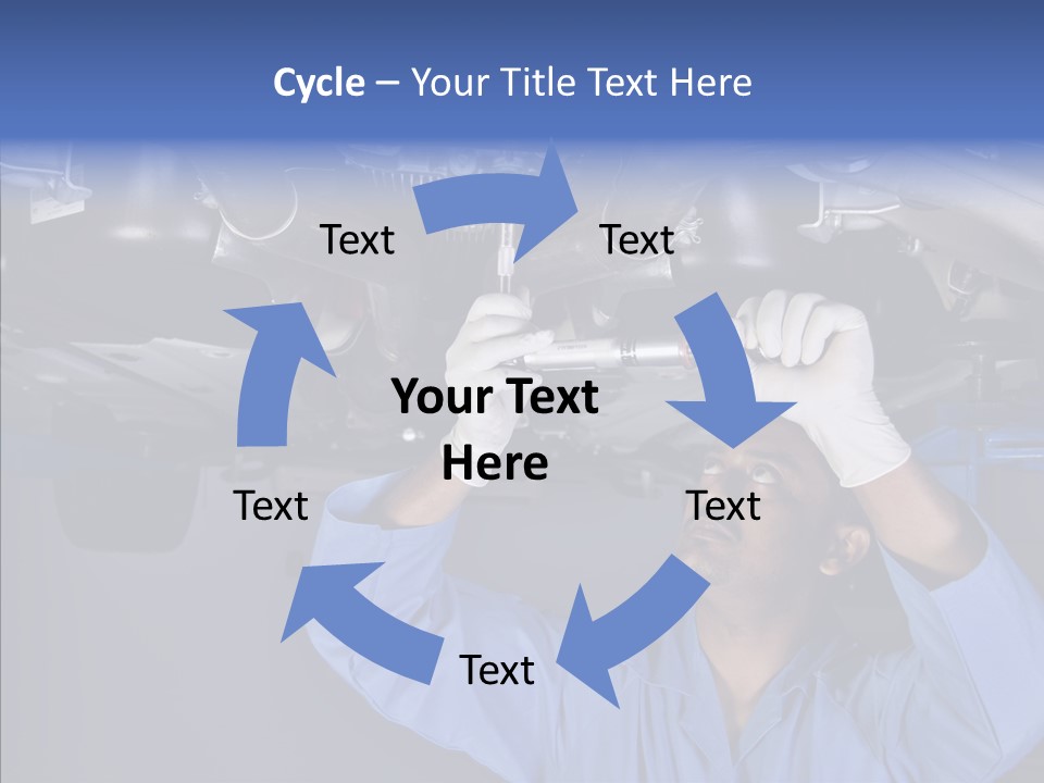 Wrench People Pipe PowerPoint Template