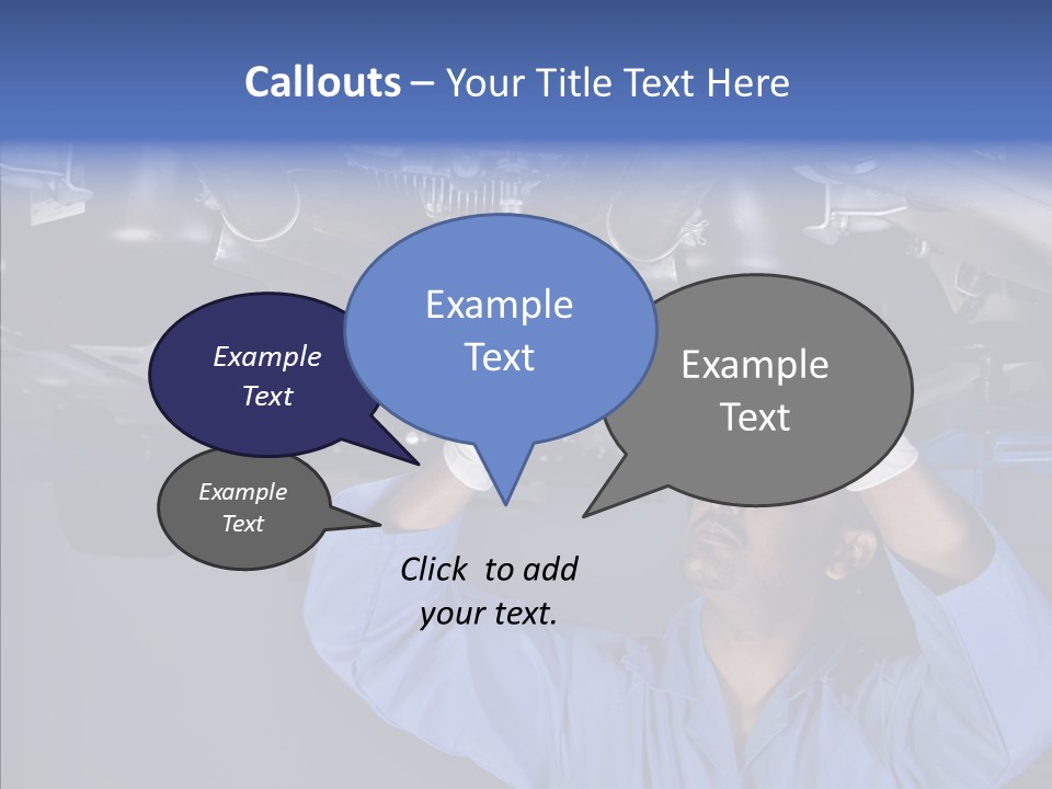 Wrench People Pipe PowerPoint Template