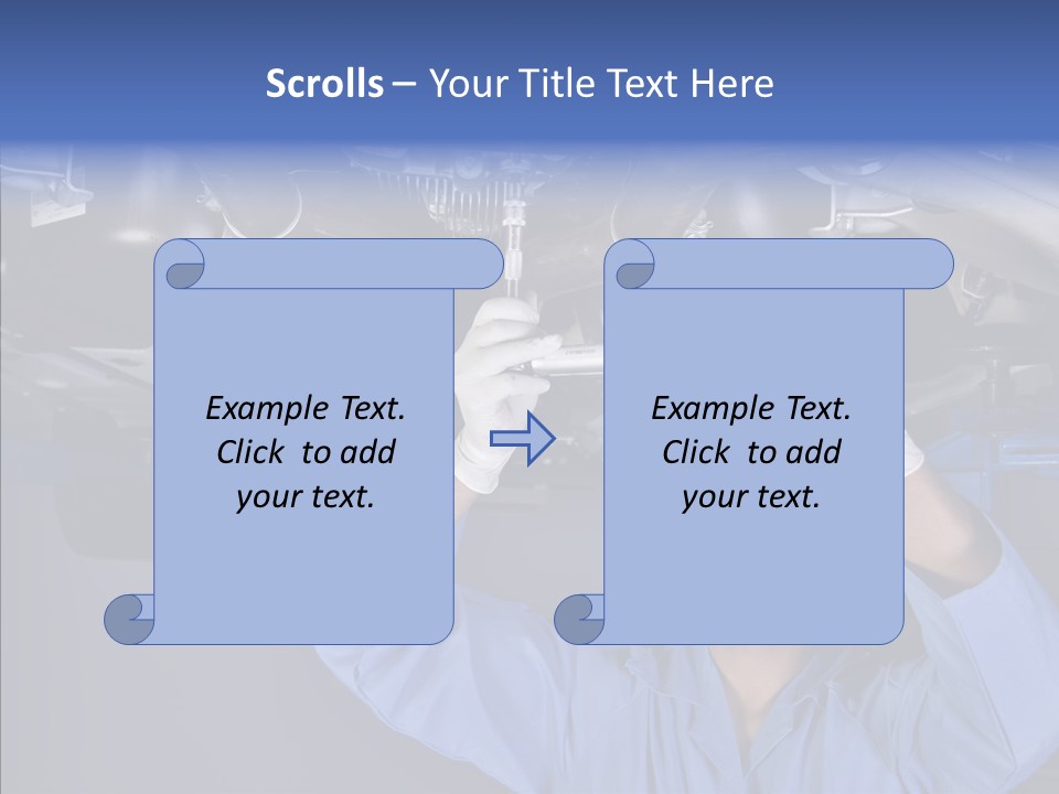 Wrench People Pipe PowerPoint Template