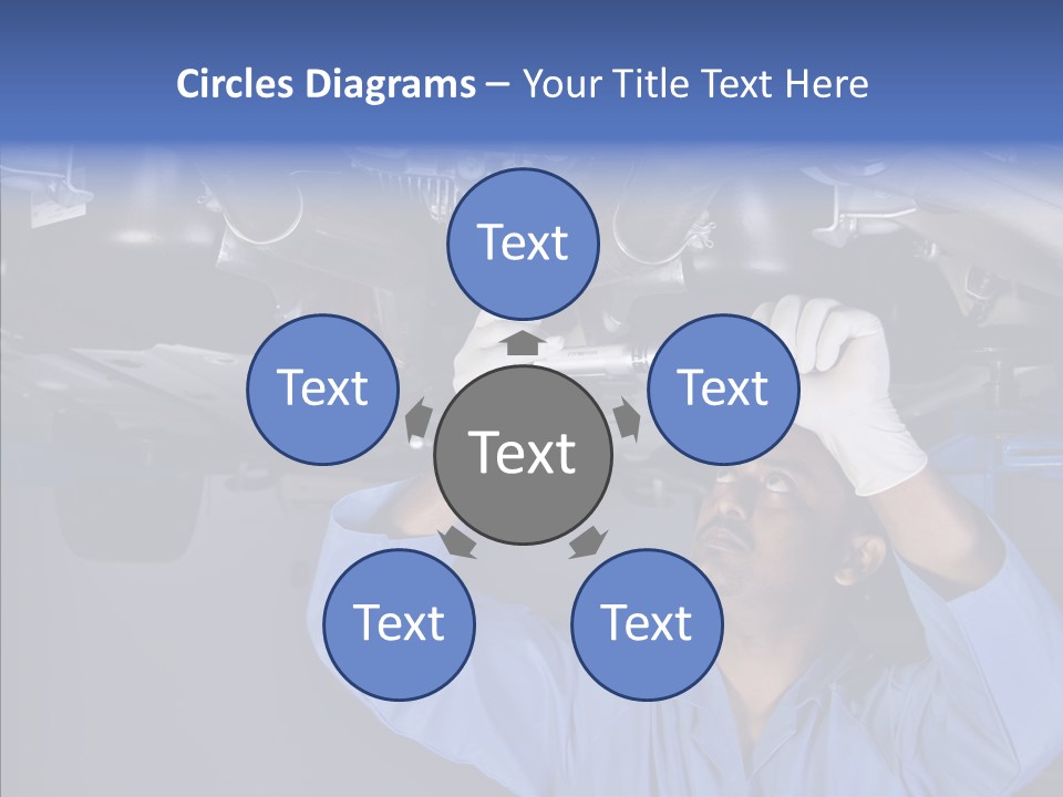 Wrench People Pipe PowerPoint Template