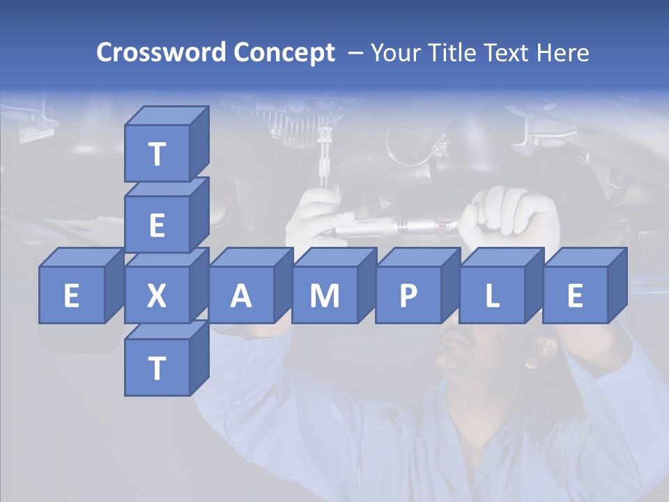 Wrench People Pipe PowerPoint Template