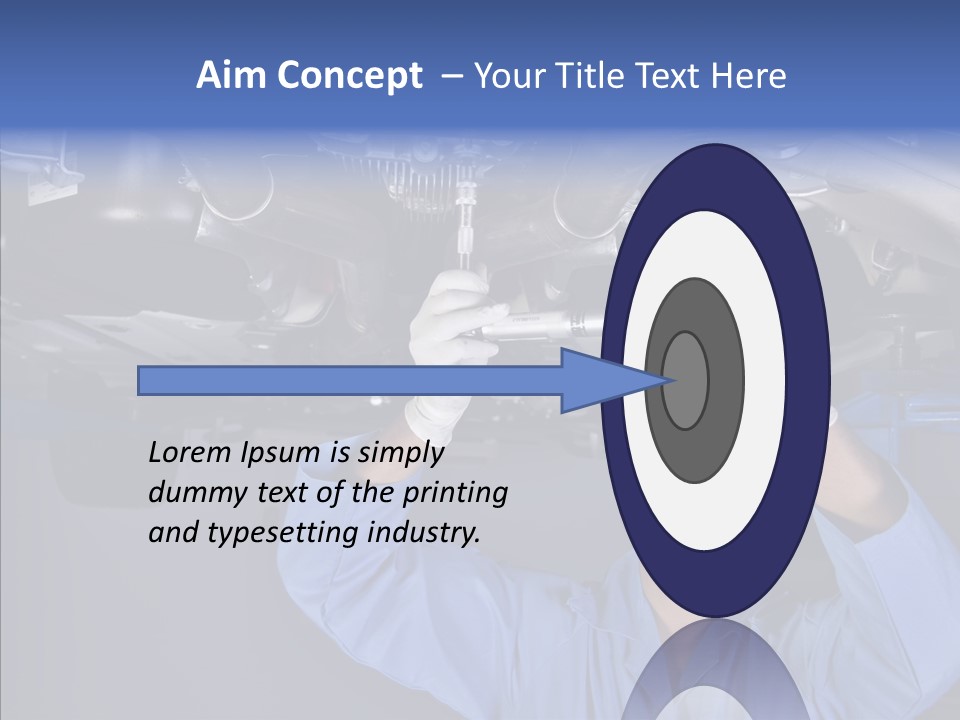 Wrench People Pipe PowerPoint Template