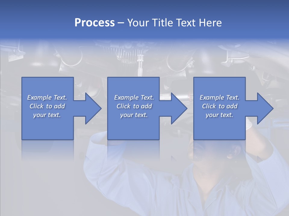 Wrench People Pipe PowerPoint Template