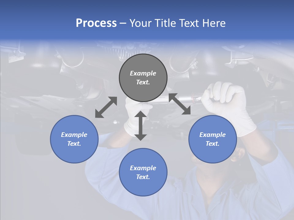 Wrench People Pipe PowerPoint Template