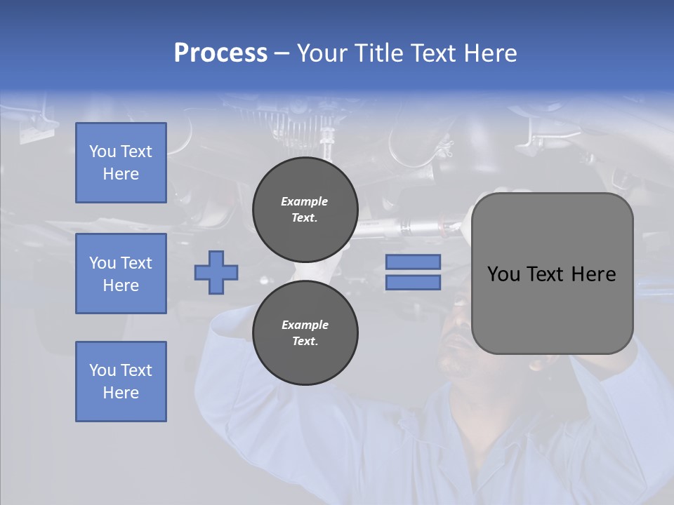 Wrench People Pipe PowerPoint Template